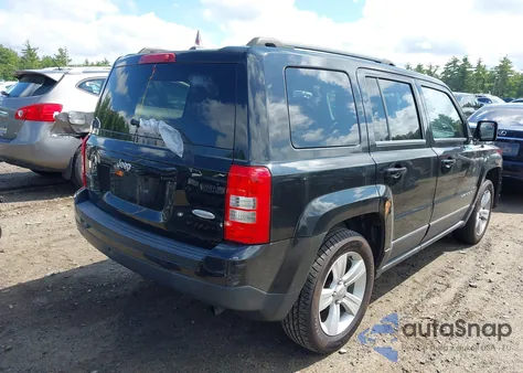 2013 Jeep Patriot Latitude из США, поврежденный, VIN 1C4NJRFB9DD212572